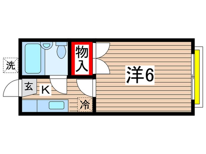 トリニティハウスの間取り図