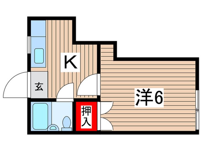 トリニティハウスの間取り図