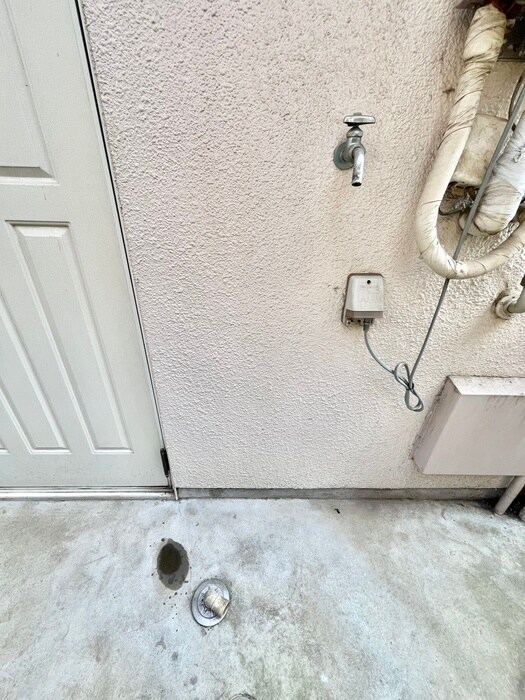 トリニティハウスの洗濯機置場