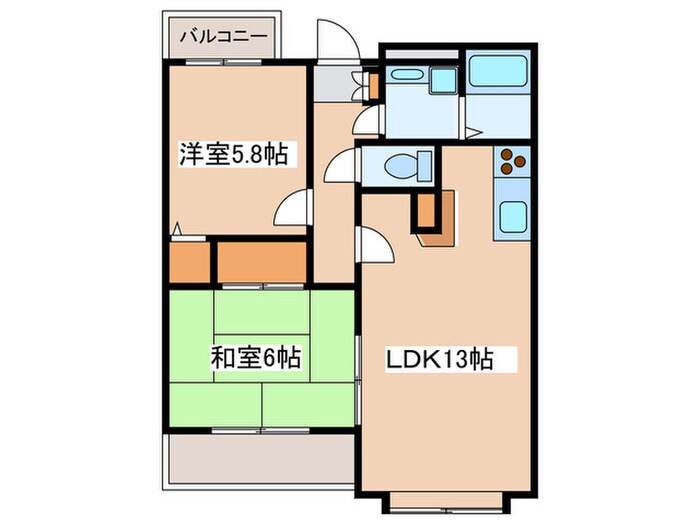 パティオ西池袋Ⅲの間取り図