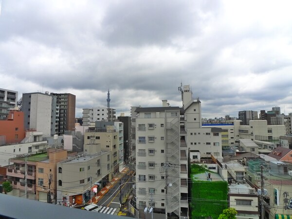 室内からの展望