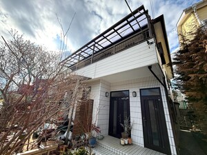 根小屋２世帯住宅外観写真