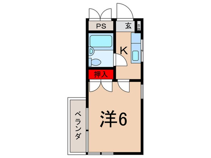 ア－バン・ヤマヤの間取り図