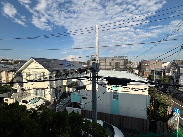 アネックス上野毛の室内からの展望