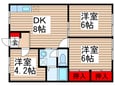 ラブリーホームＢの間取図