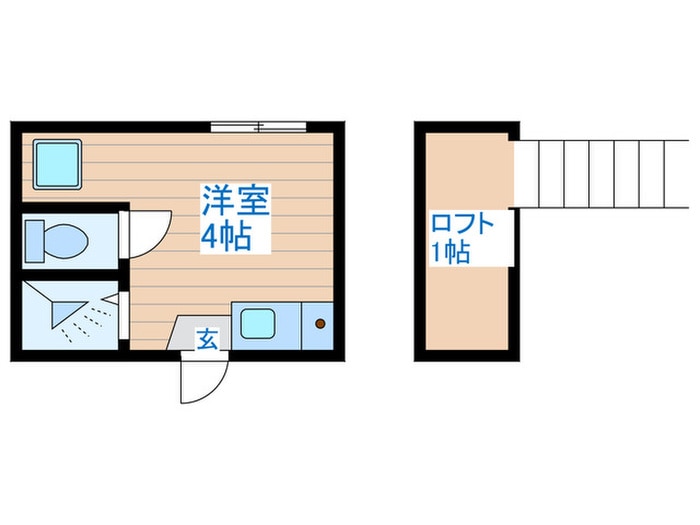 フェリススプリングの間取り図