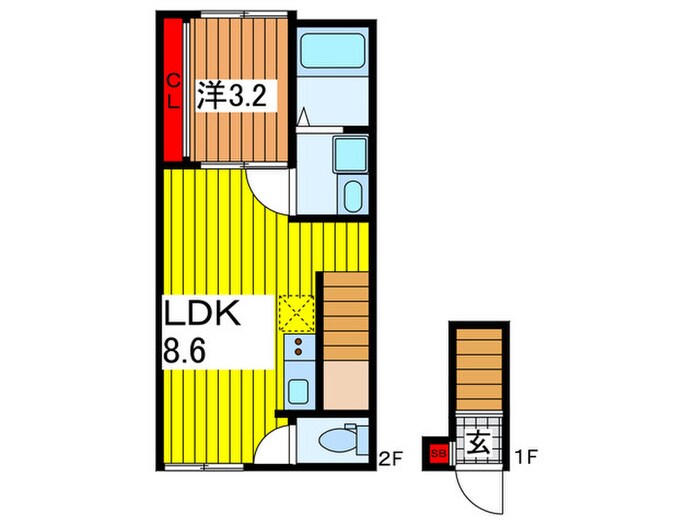 ヴィレッティーナ指扇の間取り図