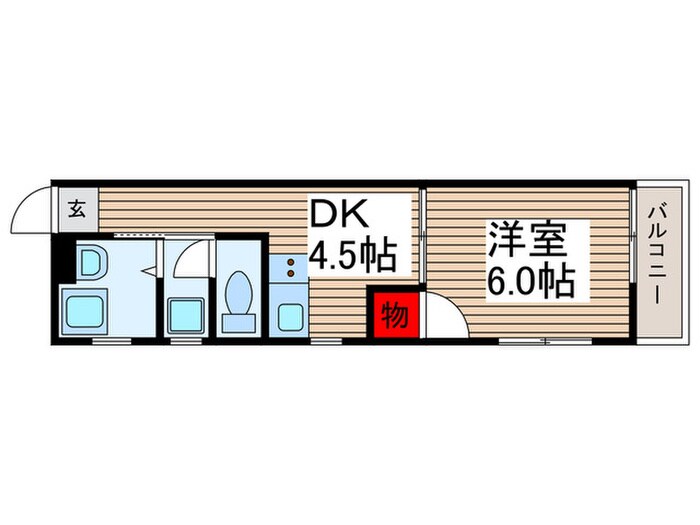 ボーンハイムの間取り図