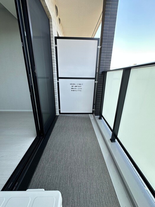 ユリカロゼ五反野Ⅱ（501）のベランダ・バルコニー