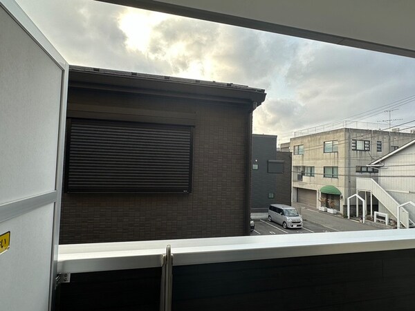 室内からの展望