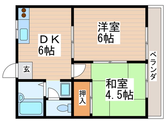 ピアシティーの間取り図