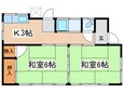 石井貸家１号の間取図