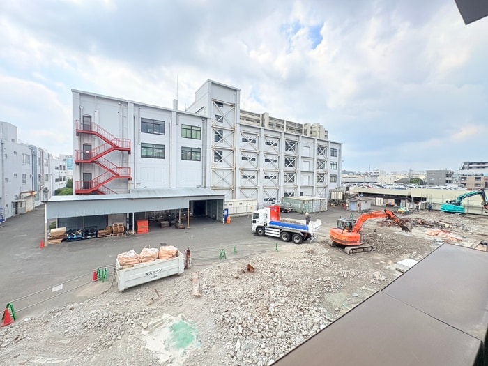 鈴木マンションの室内からの展望