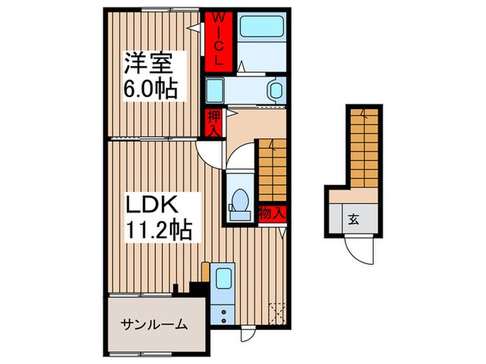コンフォート　ヒルの間取り図