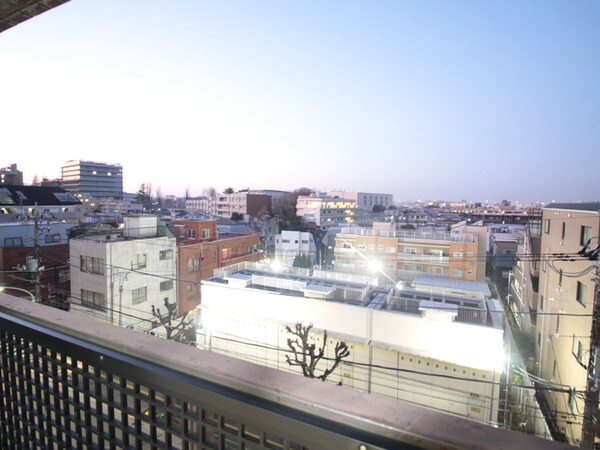 室内からの展望