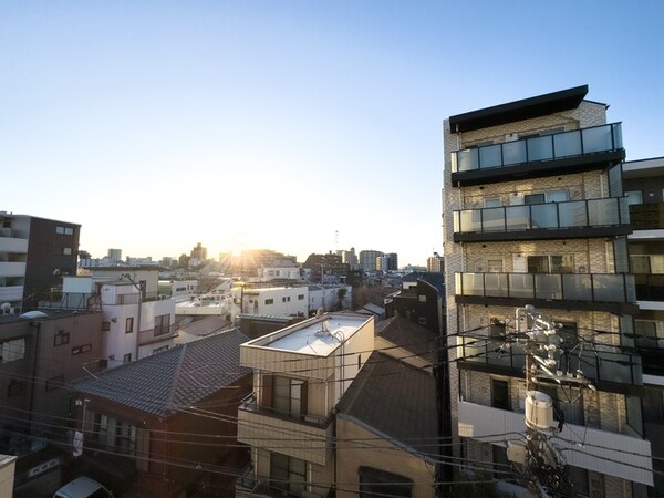 室内からの展望