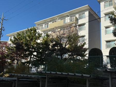 すすき野団地６－７号棟（304）外観写真