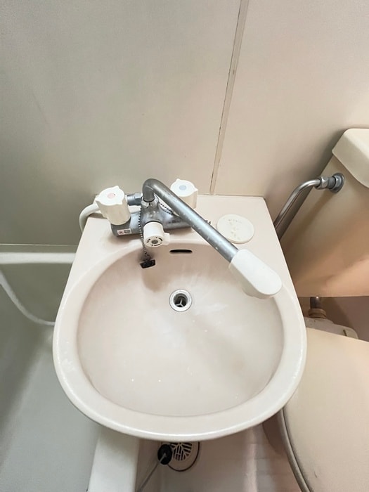 安西ハイツの洗面