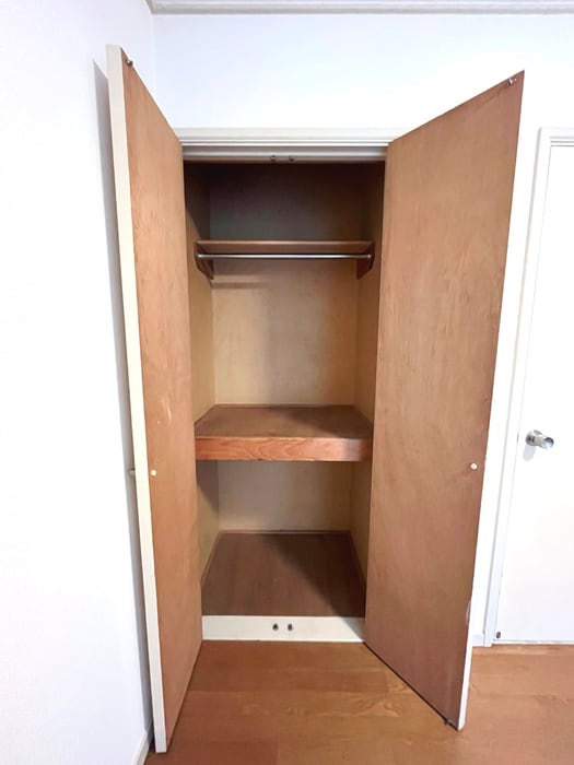 安西ハイツの収納