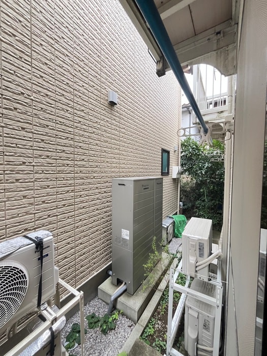 安西ハイツの室内からの展望