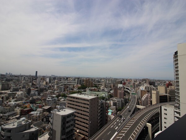 室内からの展望