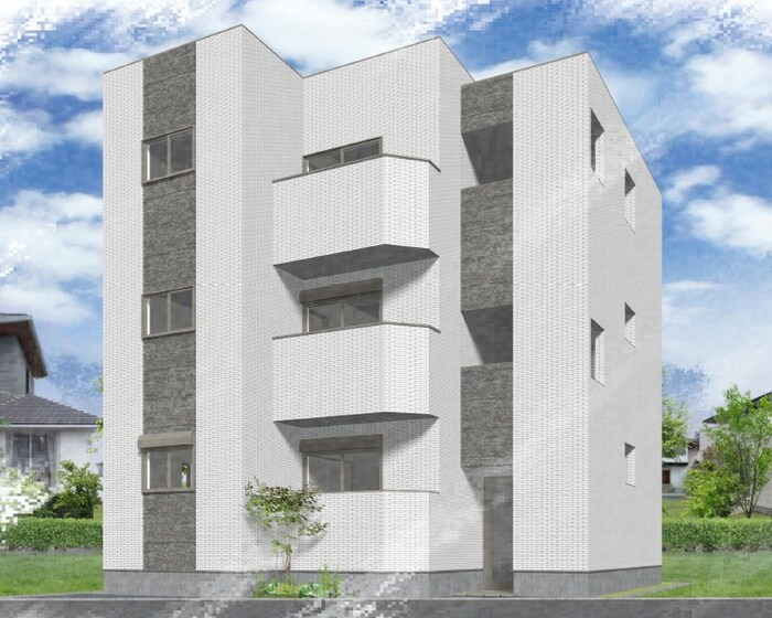 物件外観写真1　(建築中)