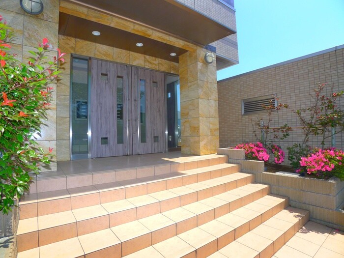 スプリングホ－ムのエントランス部分