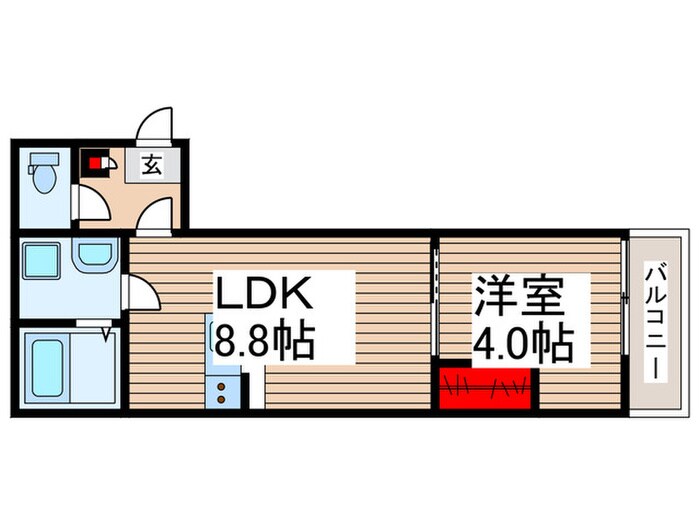 Ｓｐｒｏｕｔ流山の間取り図