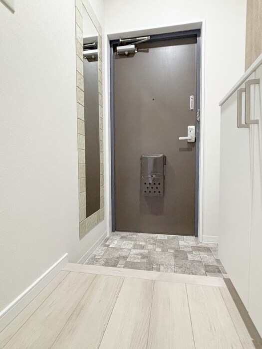 パ－ルハイツの玄関