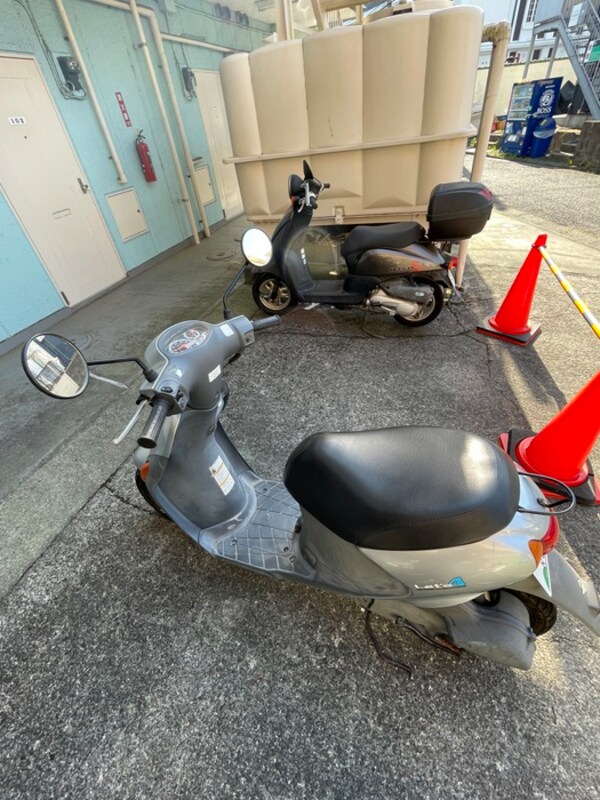 バイク置き場