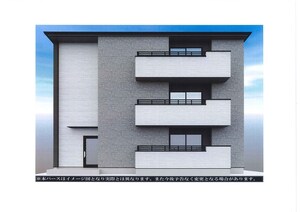 仮)川越市砂新田ｱﾊﾟｰﾄ1期1号棟外観写真