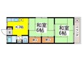 梶野コーポの間取図