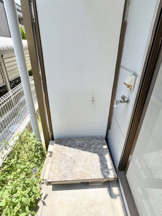 レジデンスⅢの洗濯機置場