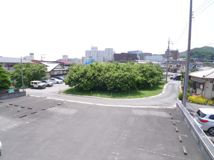 メゾントレゾアのベランダ・バルコニー