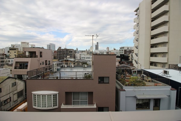 室内からの展望