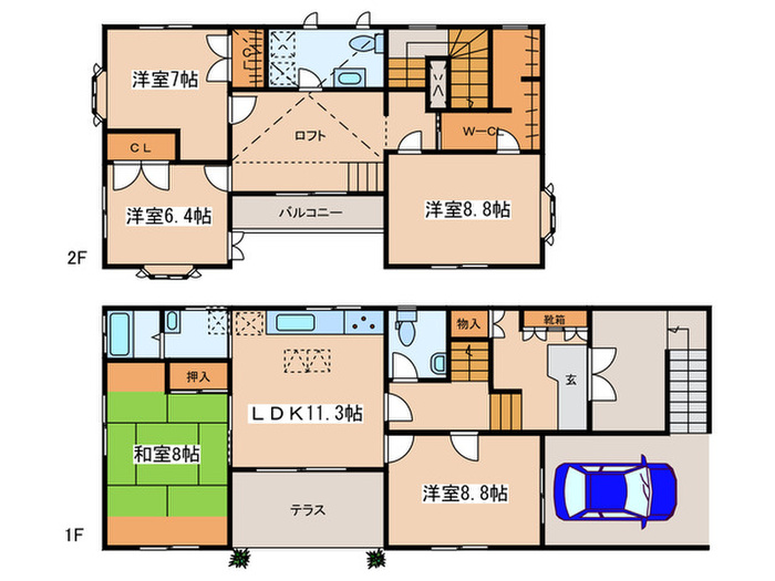 間取図