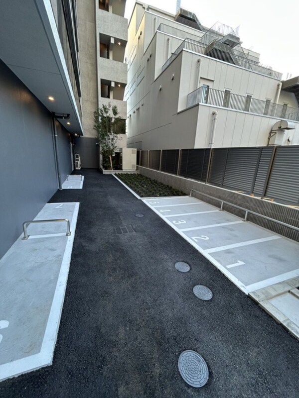 バイク置き場