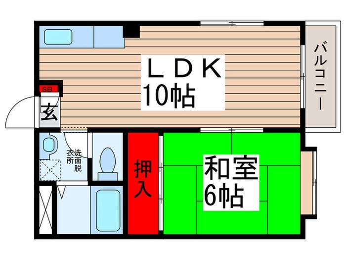 サ ン ハ イ ムの間取り図