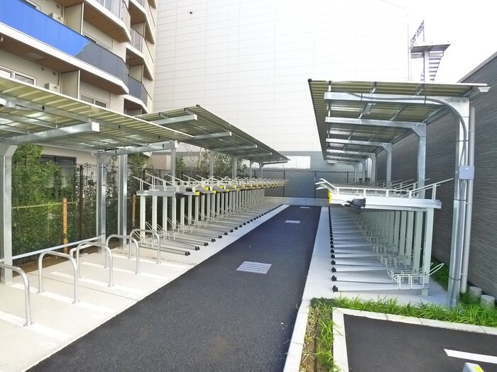 WORVE東京木場の駐輪場