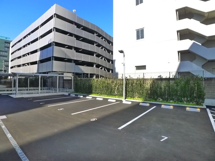 WORVE東京木場の駐車場