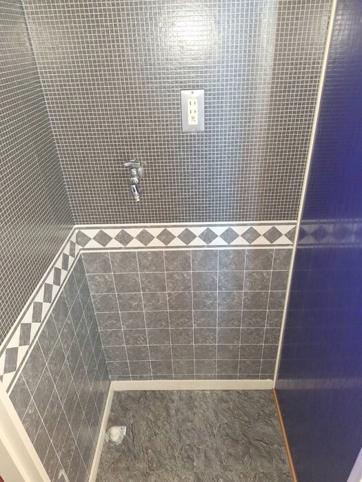 コーポタマの洗濯機置場