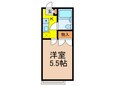 クレール北斗の間取図