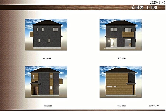物件外観写真2　(建築中)