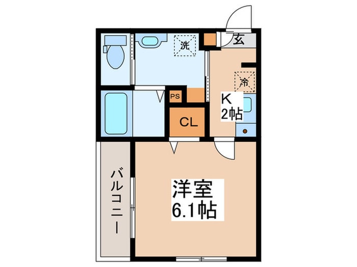 Forest　Park　Hillsの間取り図