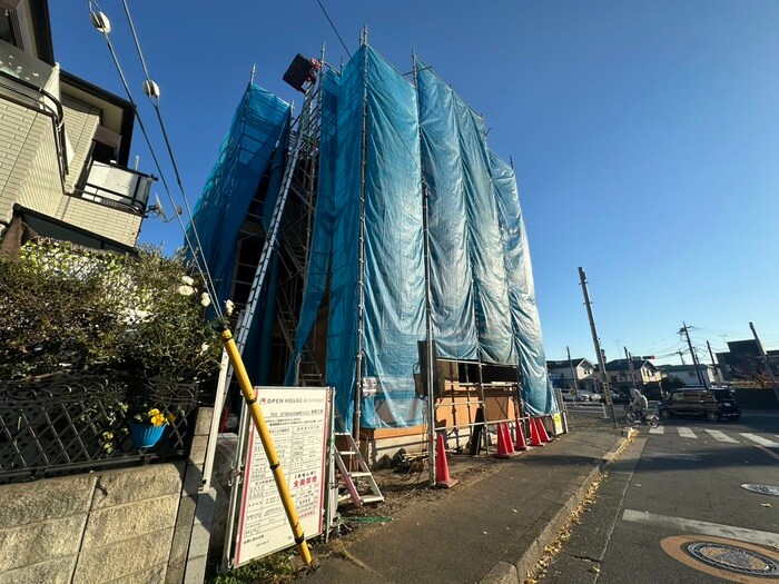 Forest　Park　Hillsの建築中