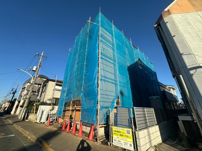 Forest　Park　Hillsの建築中