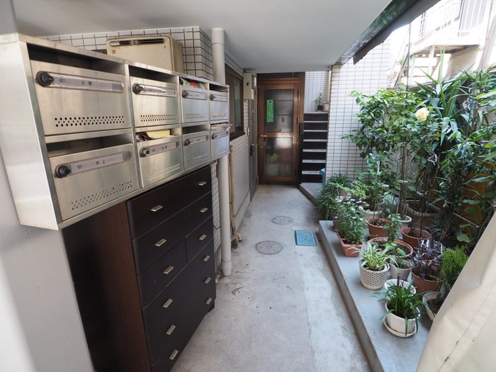 エ－デルハイムのエントランス部分