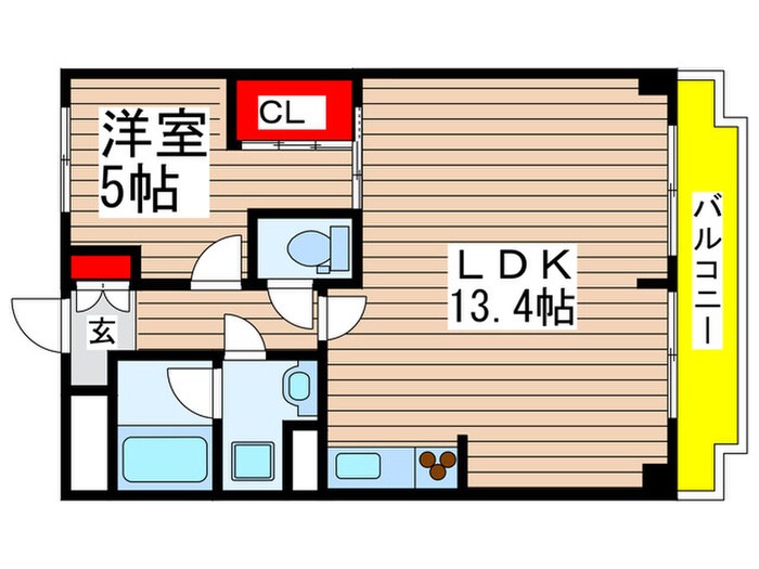 ラ・フォレ薬円台の間取り図