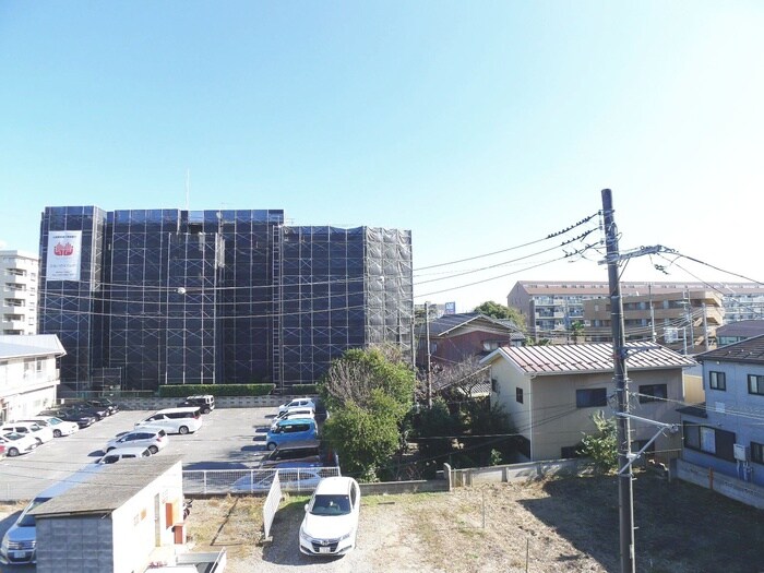 ラ・フォレ薬円台の室内からの展望