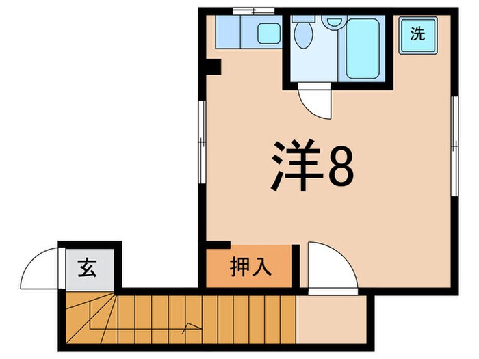 東白楽ハイツの間取り図